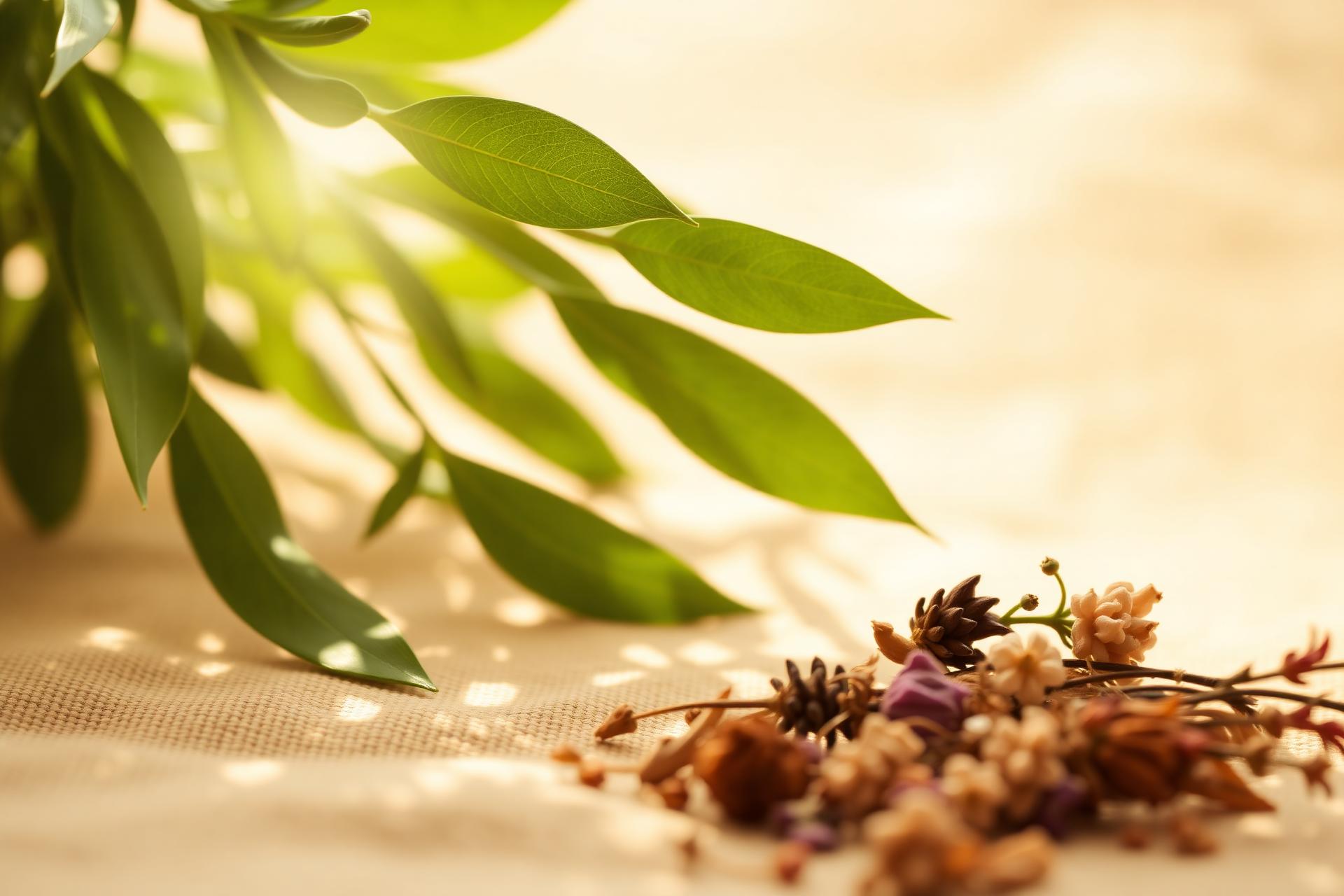 Heilkräuter und sanftes Sonnenlicht